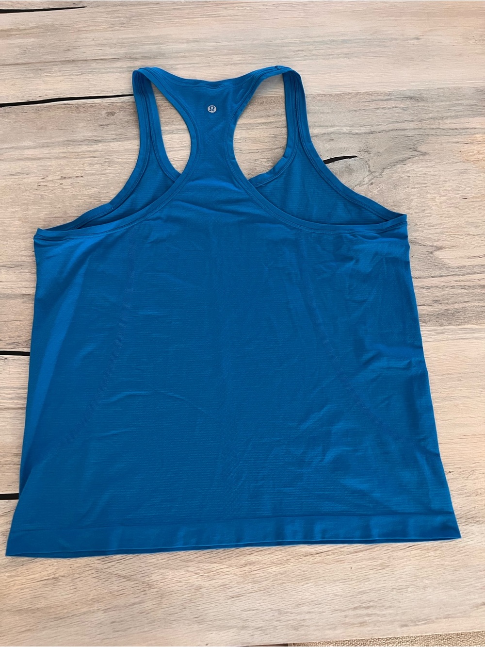 Lululemon Swiftly Tech Racerback Tank Top 2.0 Blazer Blue Tone Size 14